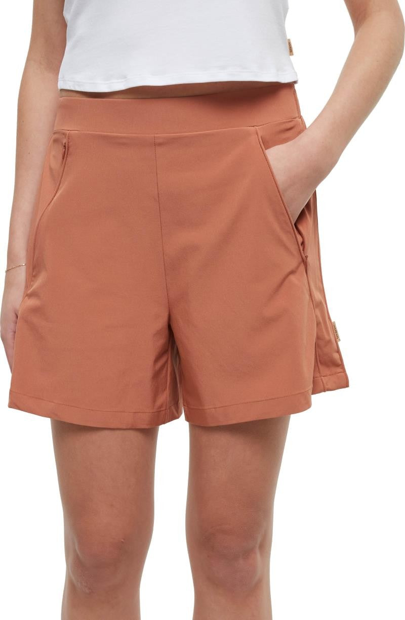 Solstice Shorts - Womens - clay tile 1