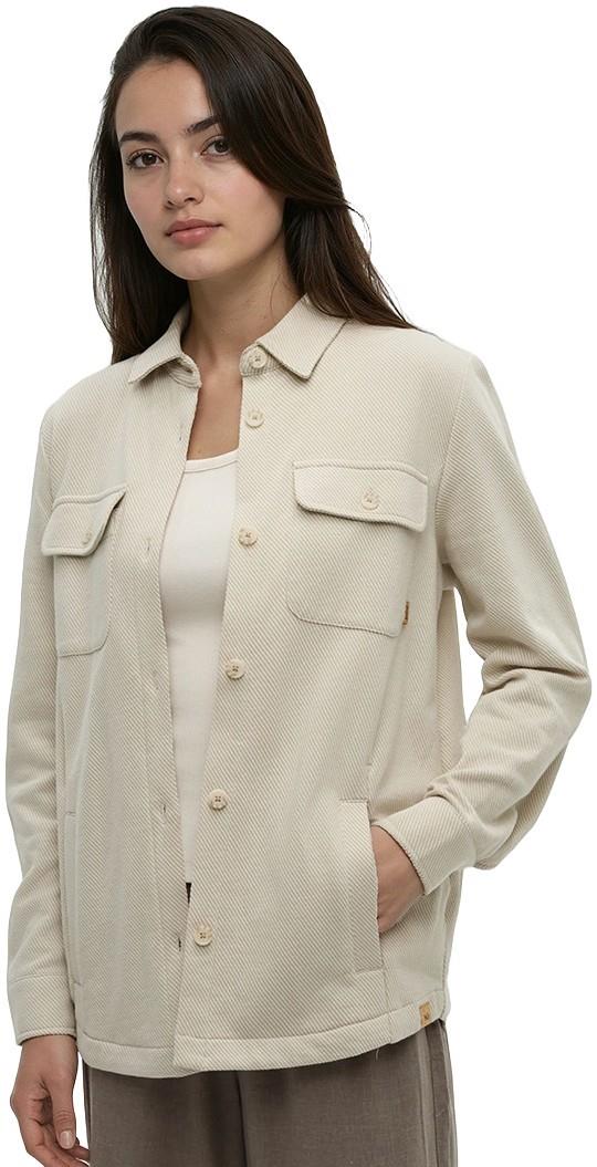 Somerset Shacket - Womens - sand stone multi stripe 1