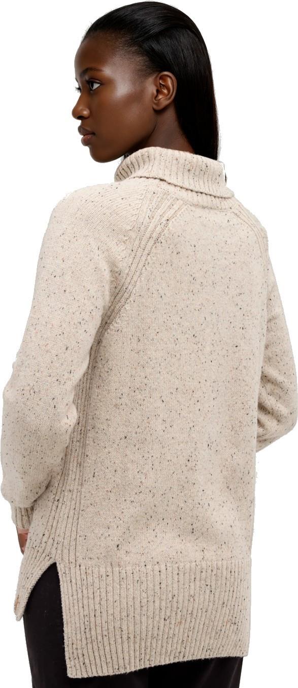 Spokane Fleck Sweater - Womens - pale oak heather fleck 1