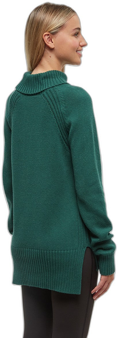 Spokane Sweater - Womens - forest pine heather 1
