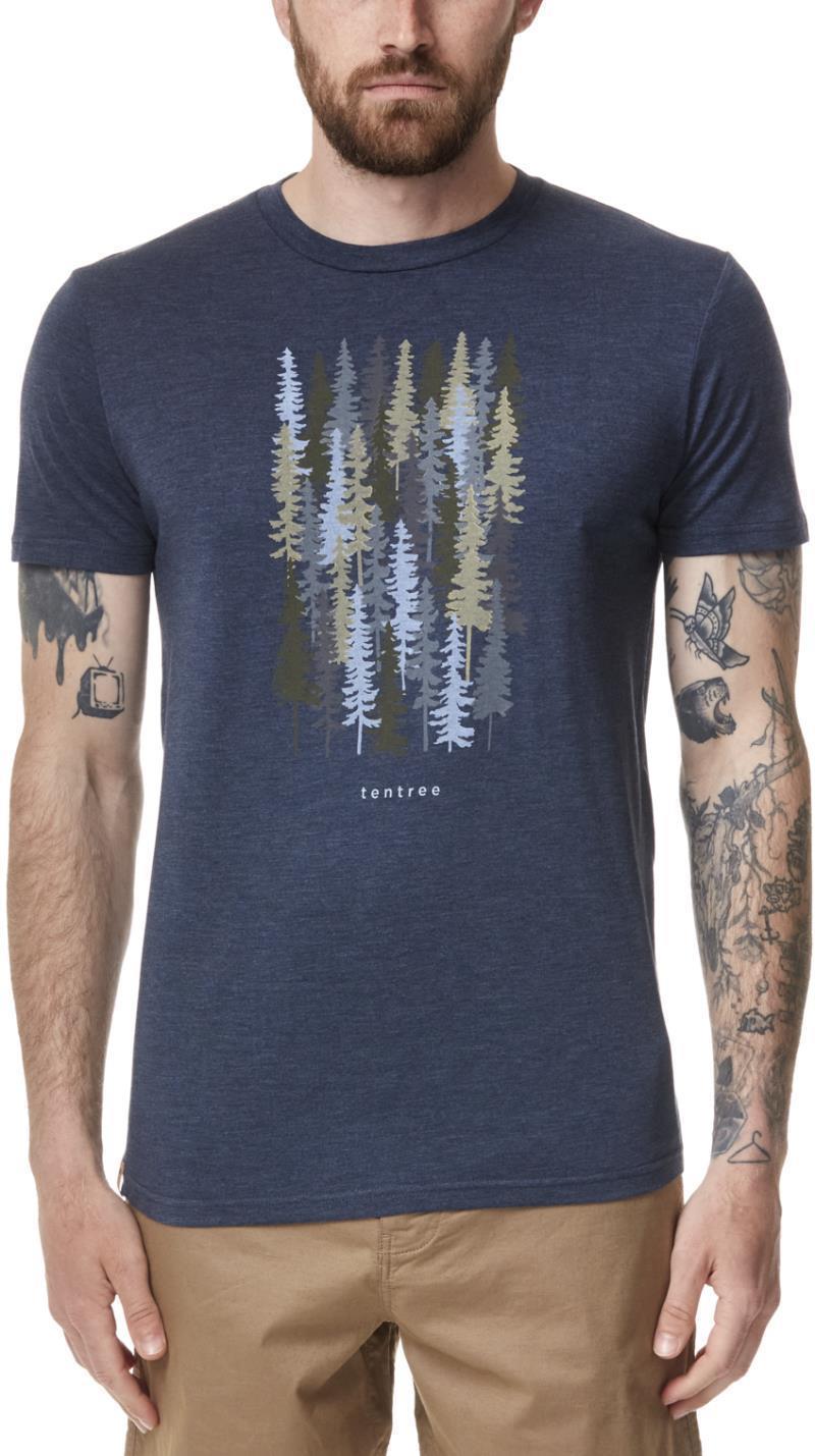 Spruced Up T-Shirt - Mens - dress blue heather 1