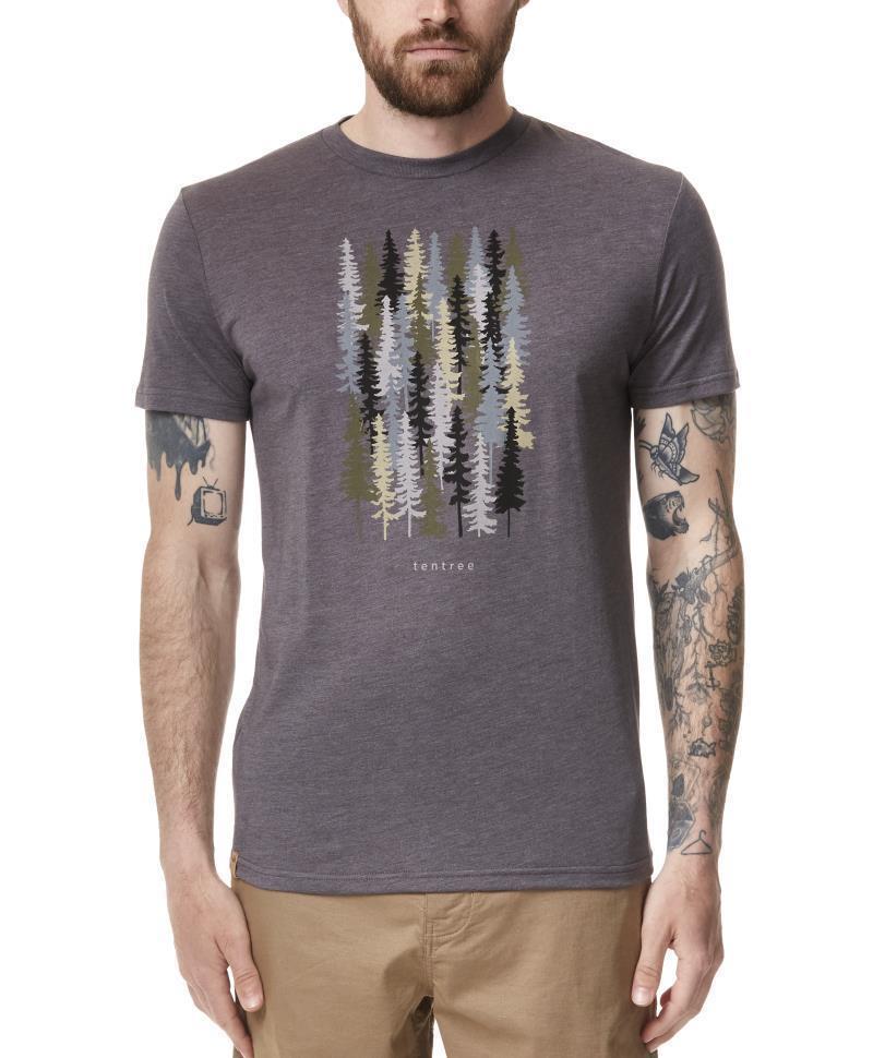 Spruced Up T-Shirt - Mens - eiffel tower grey heather 1