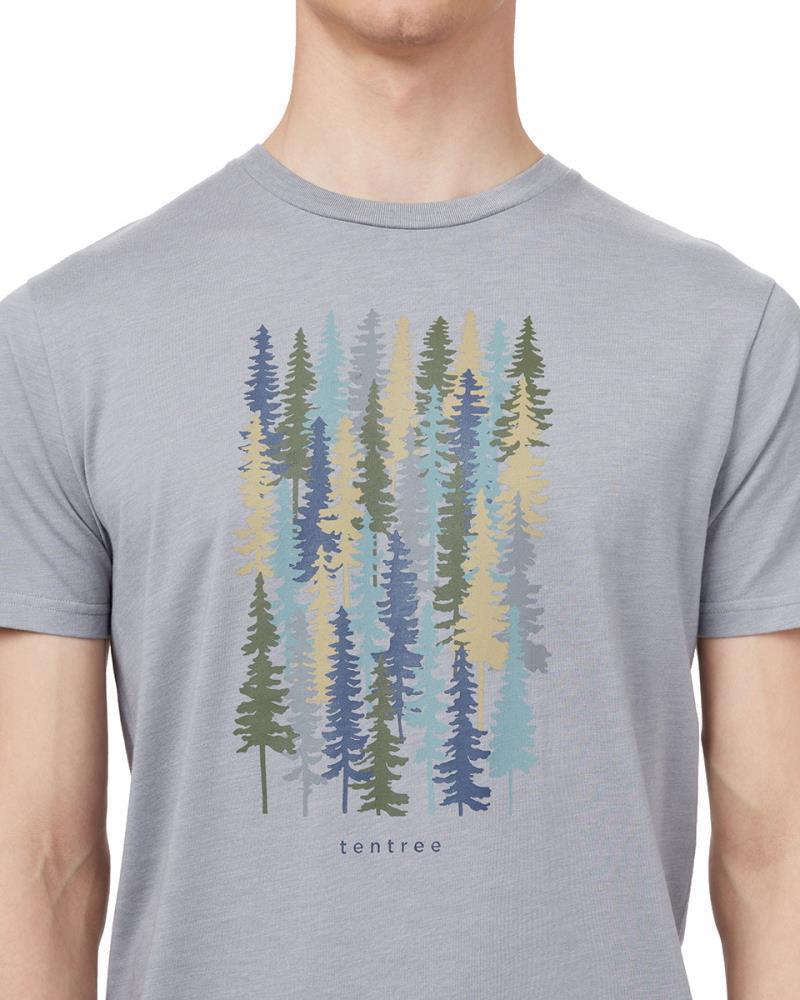 Spruced Up T-Shirt - Mens - grey heather 1