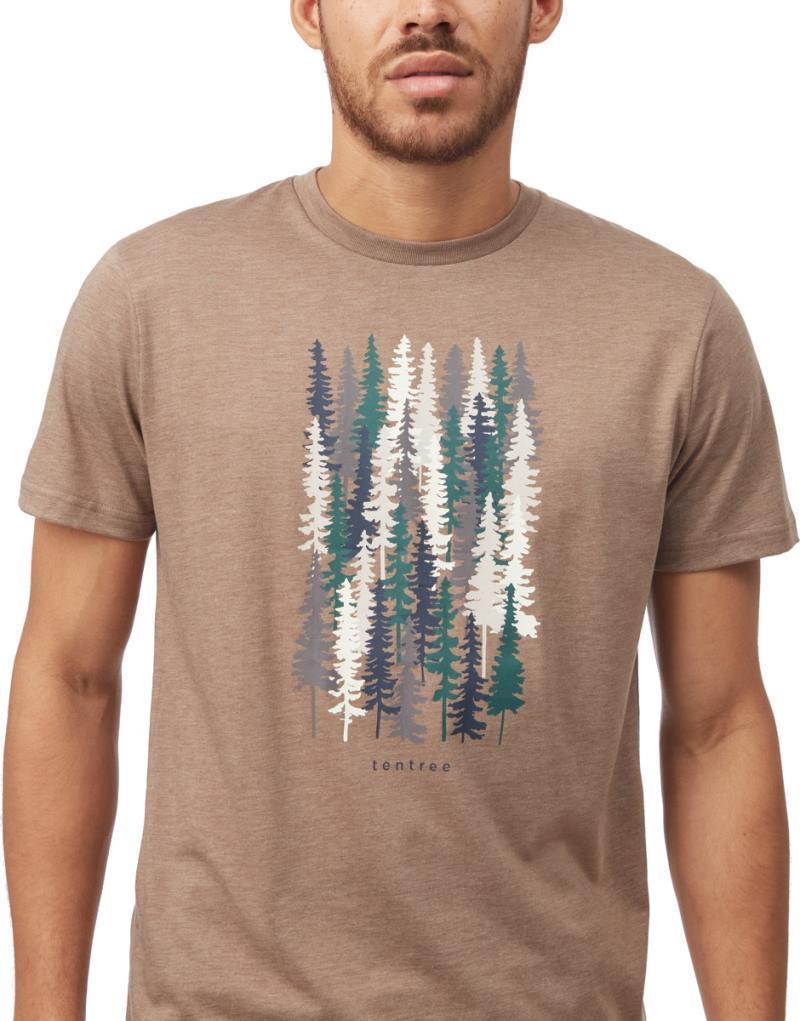 Spruced Up T-Shirt - Mens - pine bark heather 1