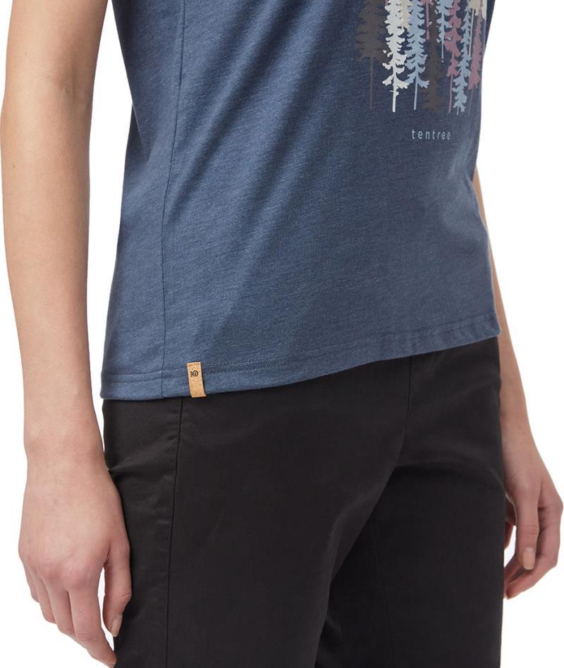 Spruced Up T-Shirt - Womens - dress blue heather 1