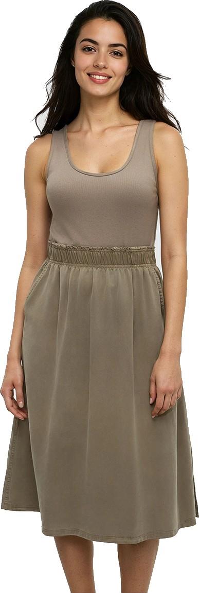 Stoney Dress - clay 1