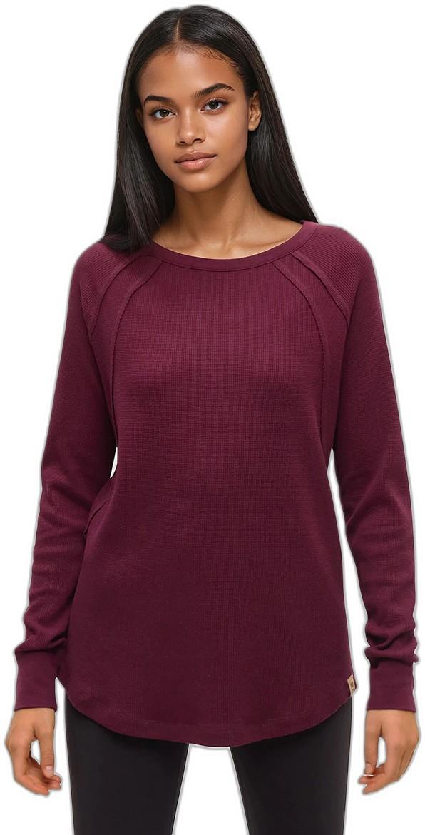 Storey LS - Womens - deep burgundy 1
