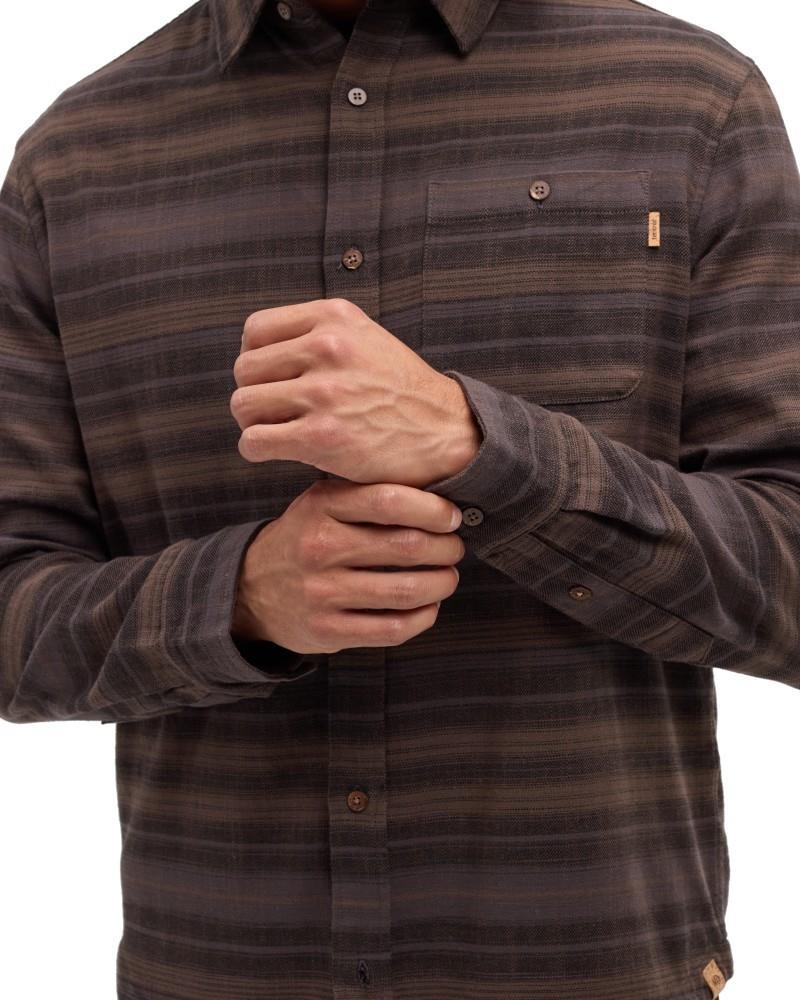 Stretch Forest Shirt - Mens - ashwood / canyon stripe 1