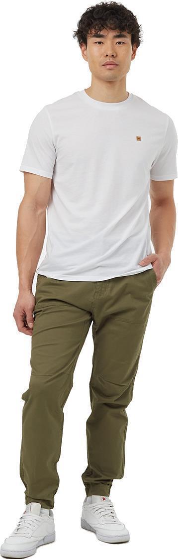 Stretch Twill Everyday Joggers - Mens - Olive Night Green 1