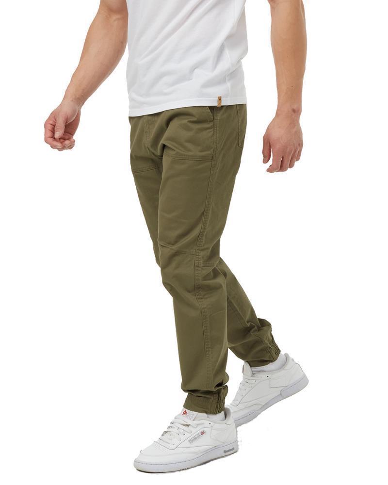 Stretch Twill Everyday Joggers - Mens - Olive Night Green 3