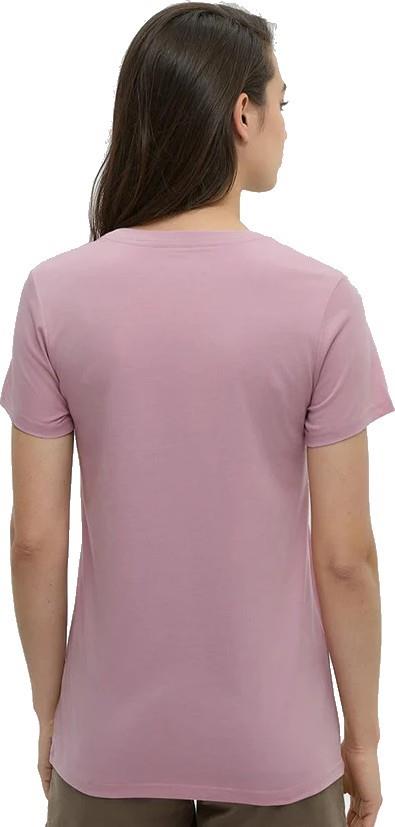 Summer Flora T-Shirt - Womens - pink sand / meteorite black 1