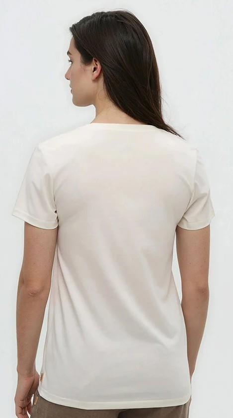 Summer Flora T-Shirt - Womens - undyed / creek stone 1
