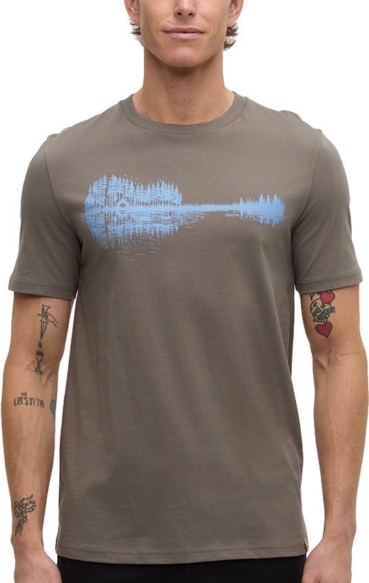 Summer Guitar T-Shirt - Mens - timber / lakeside blue 1
