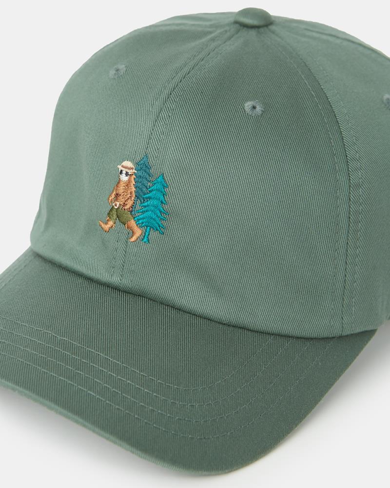 Summer Sasquatch Peak Hat - dark sage / rubber 1