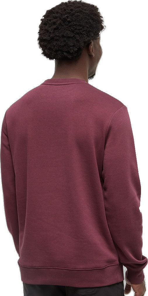 Summit Reflection Crew - Mens - deep burgundy / seaport 1