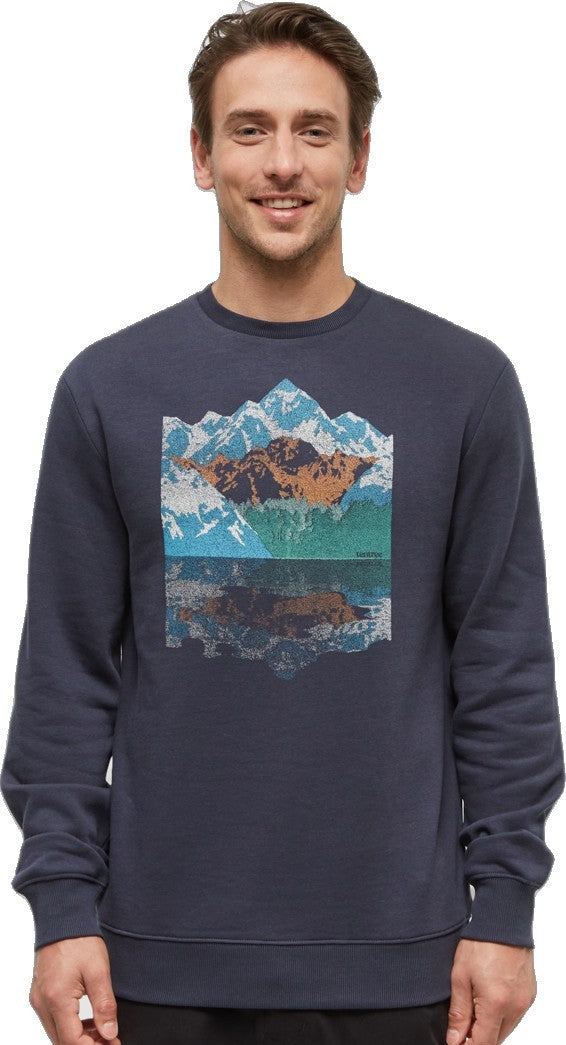 Summit Reflection Crew - Mens - deep olive / kona 1
