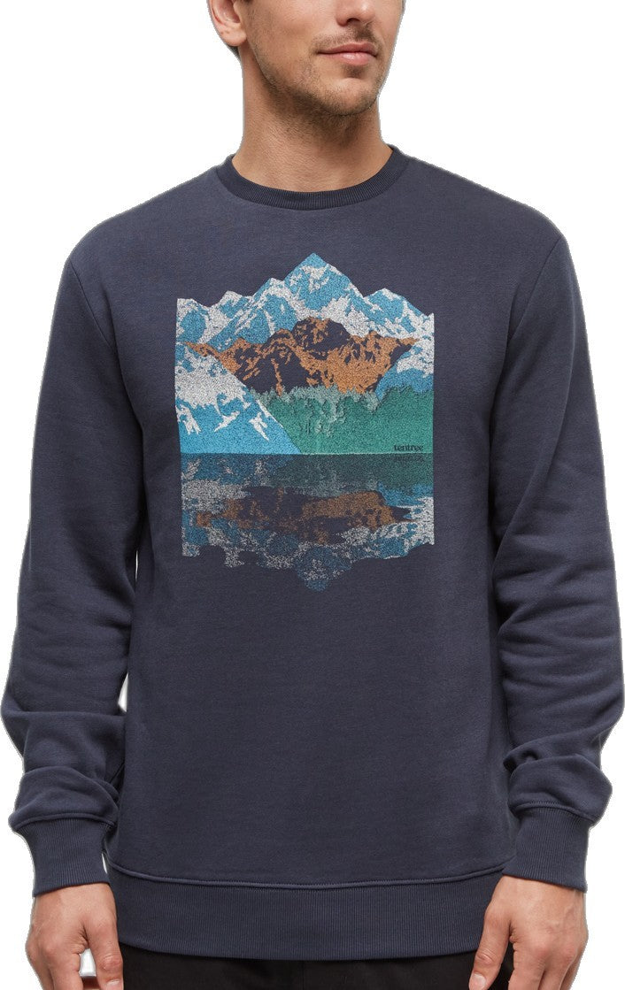 Summit Reflection Crew - Mens - deep olive / kona 1