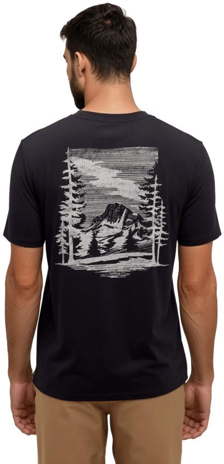 Summit Sight T-Shirt - Mens - meteorite black / white oak 1