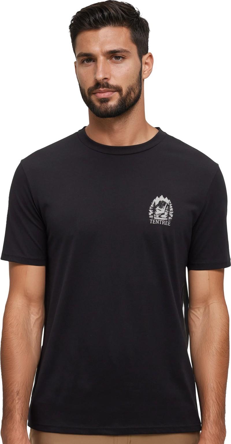 Summit Sight T-Shirt - Mens - meteorite black / white oak 1