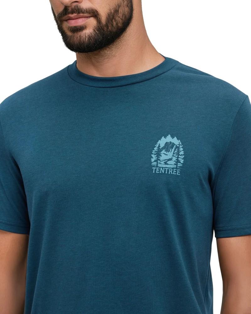 Summit Sight T-Shirt - Mens - pacific teal / alpine blue 1