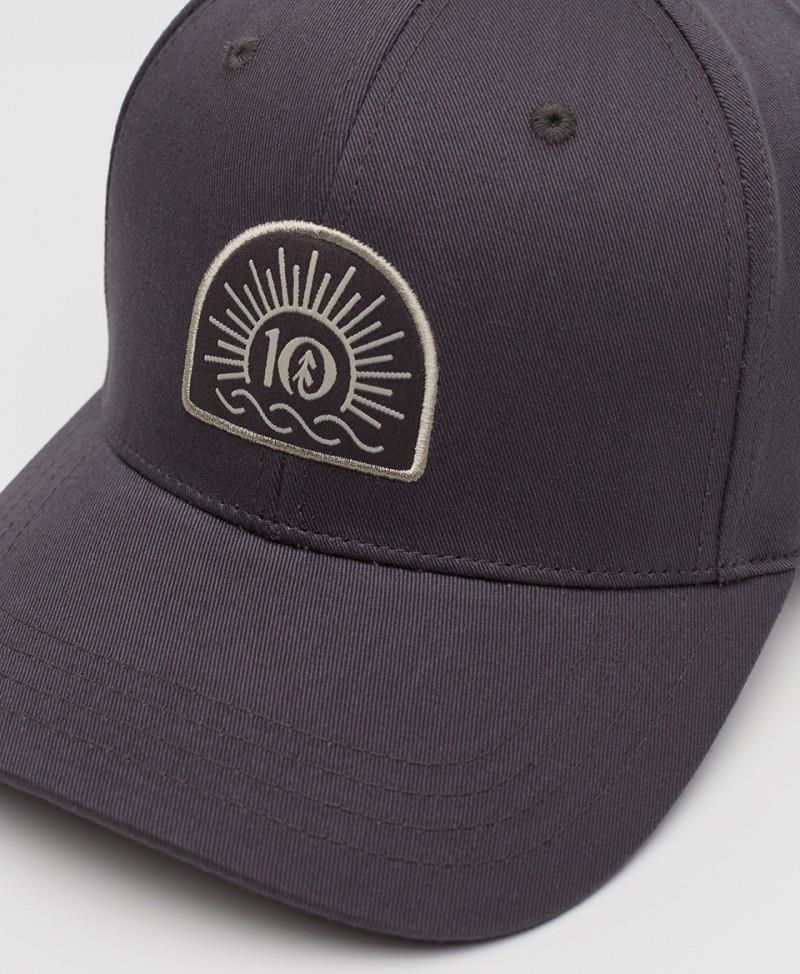 Sunrise Logo Elevation Hat - graphite / creek stone 1