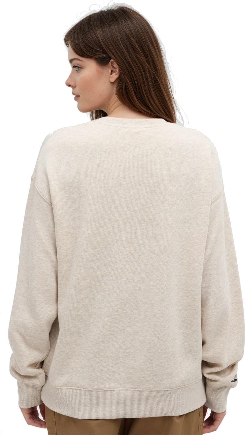 Sunset Ridge Relaxed Crew - Womens - pale oak heather / graphite 1