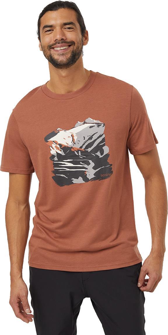 Sunset Ridge T-Shirt - Mens - clay tile / raw sienna 1