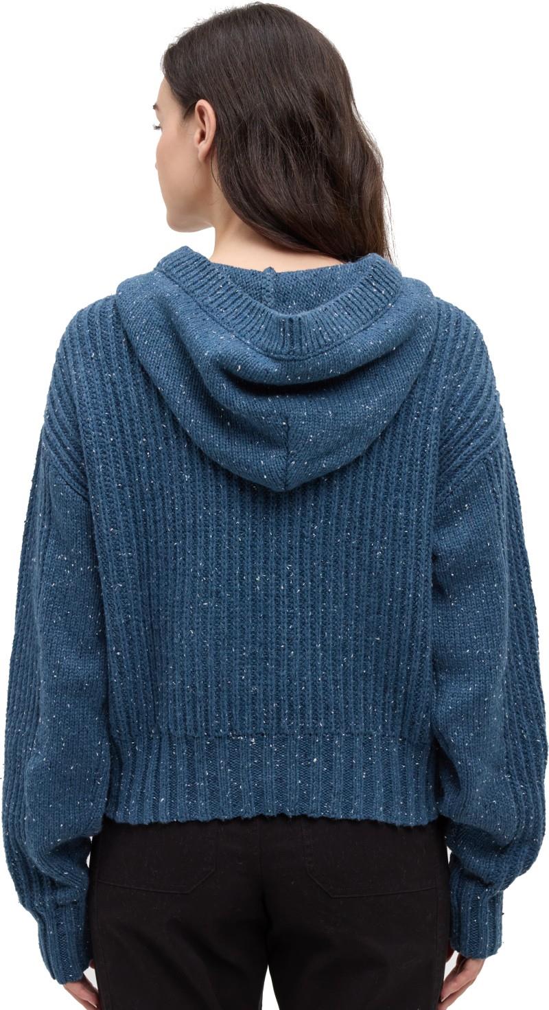 Temple Fleck Sweater - Womens - blue horizon fleck 1