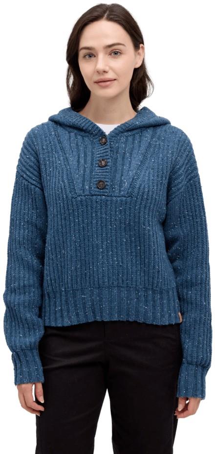 Temple Fleck Sweater - Womens - blue horizon fleck 1