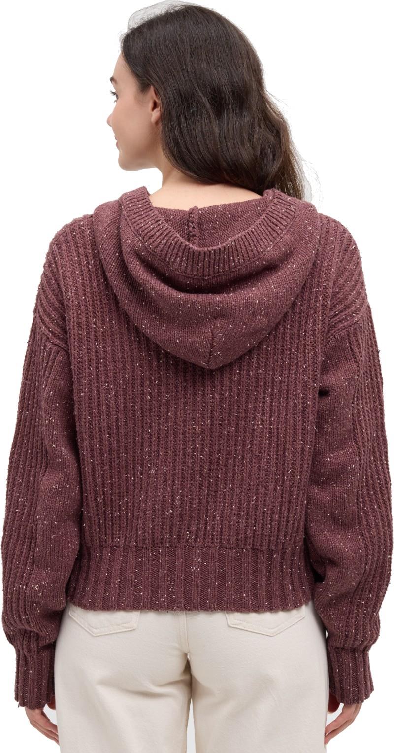 Temple Fleck Sweater - Womens - mauve stone fleck 1