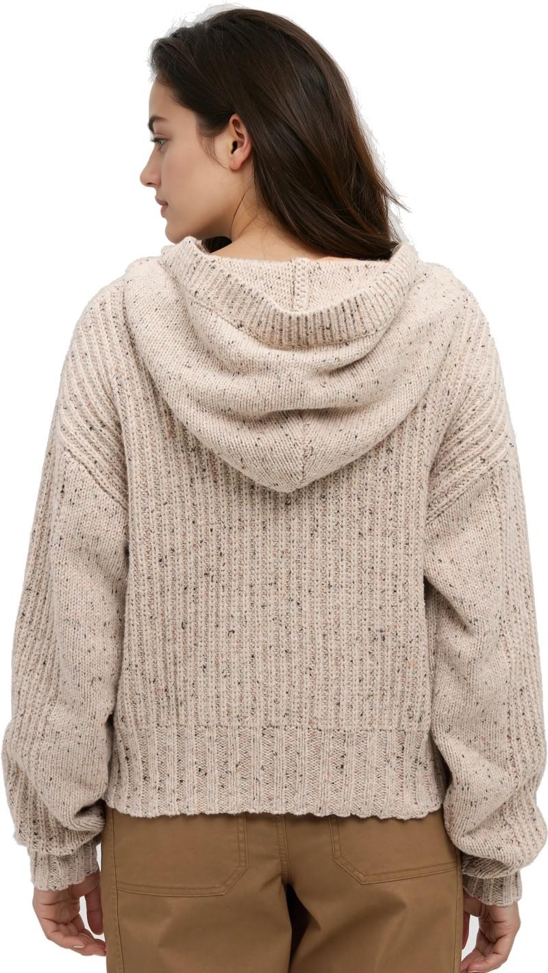 Temple Fleck Sweater - Womens - pale oak heather fleck 1
