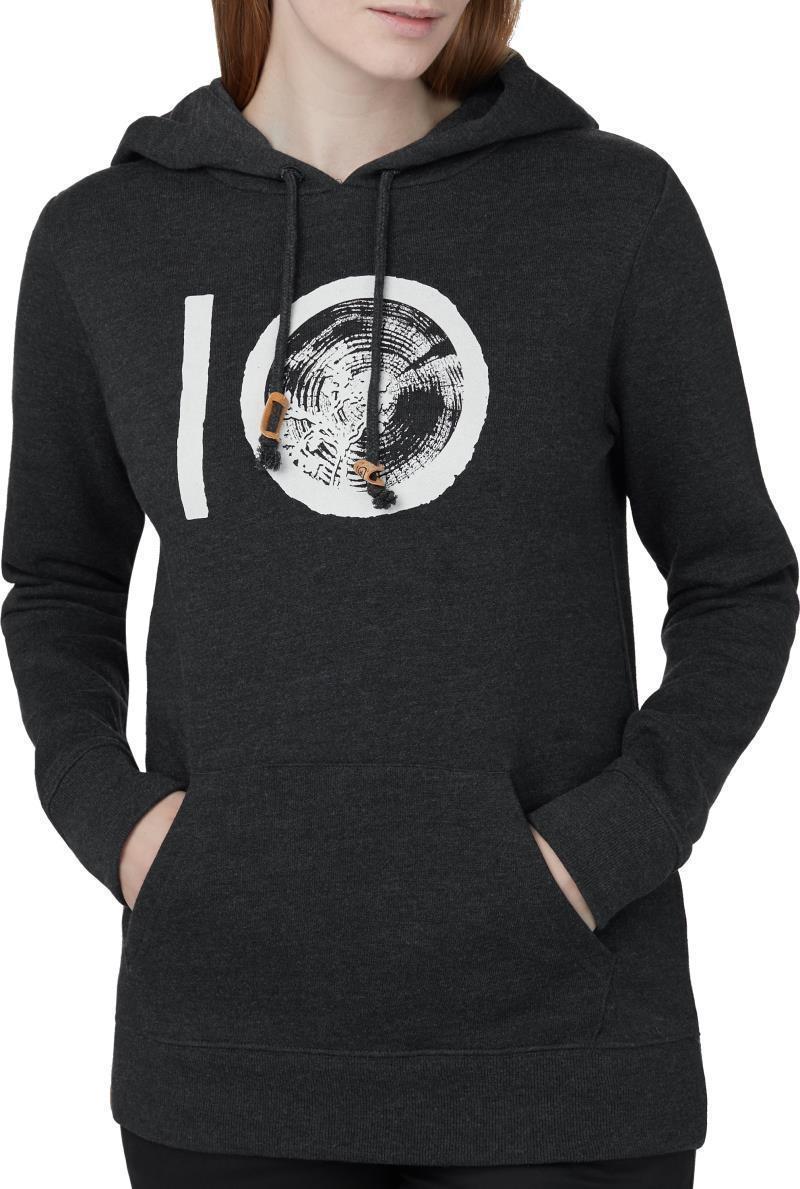 Ten Classic Hoodie - Womens - meteorite black heather 1