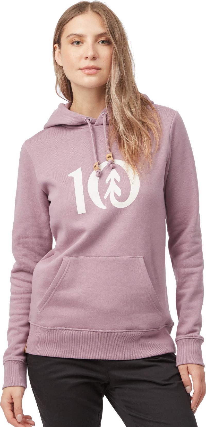 Ten Hoodie - Womens - lilac chalk 1