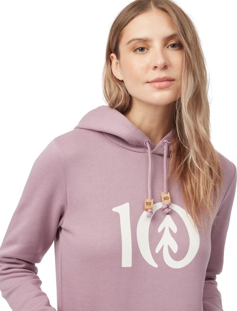 Ten Hoodie - Womens - lilac chalk 1