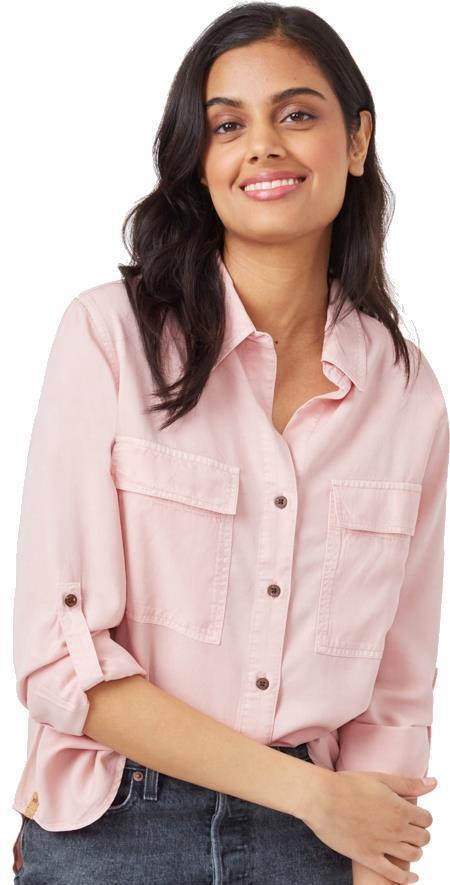 Tencel Everyday Blouse - misty rose pink 1