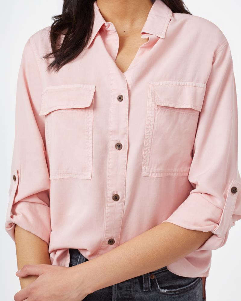 Tencel Everyday Blouse - misty rose pink 1