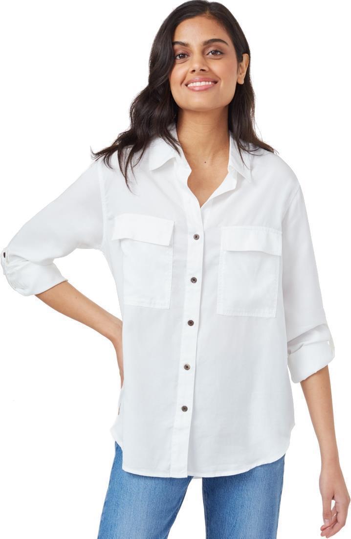 Tencel Everyday Blouse - white 1