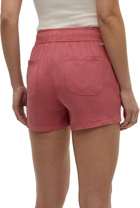 Tencel Instow Shorts - Womens - rosewood 1