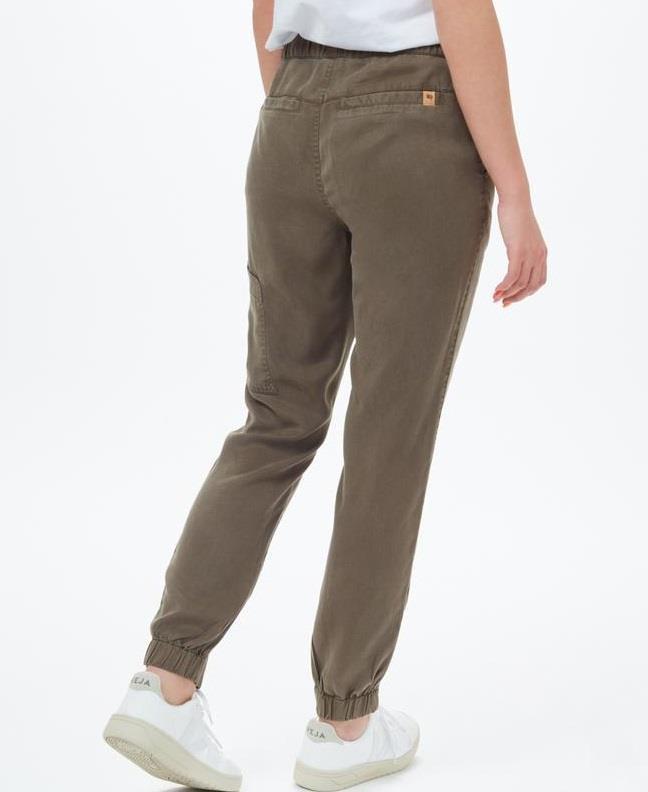 Tencel Pacific Jogger - Womens - olive night green 1