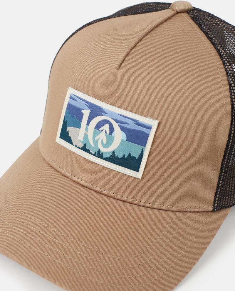 Tentree Bay Altitude Hat - khaki / sea pine 1