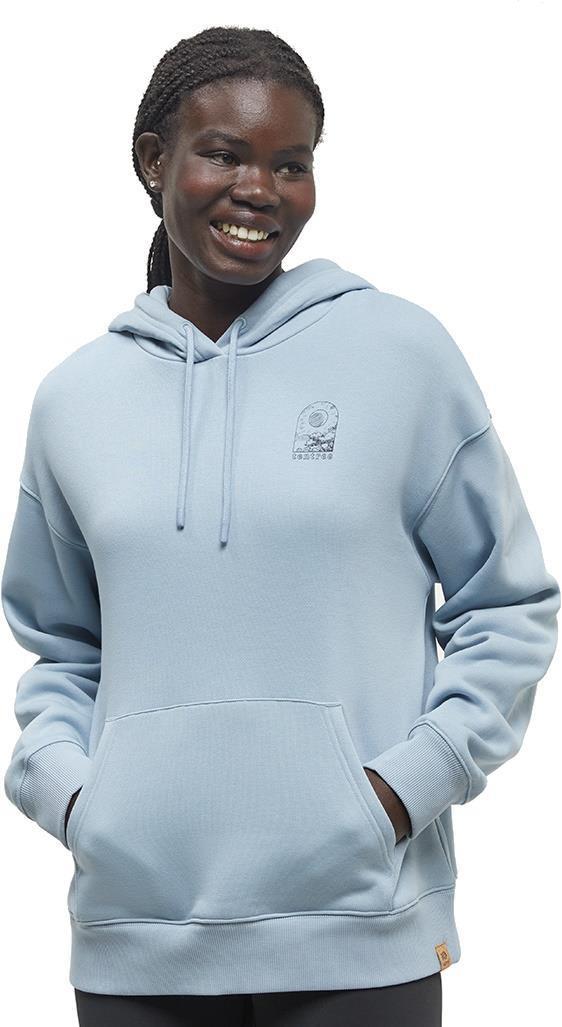 Tentree Clifftop Hoodie - Womens - blue haze / meteorite black 1