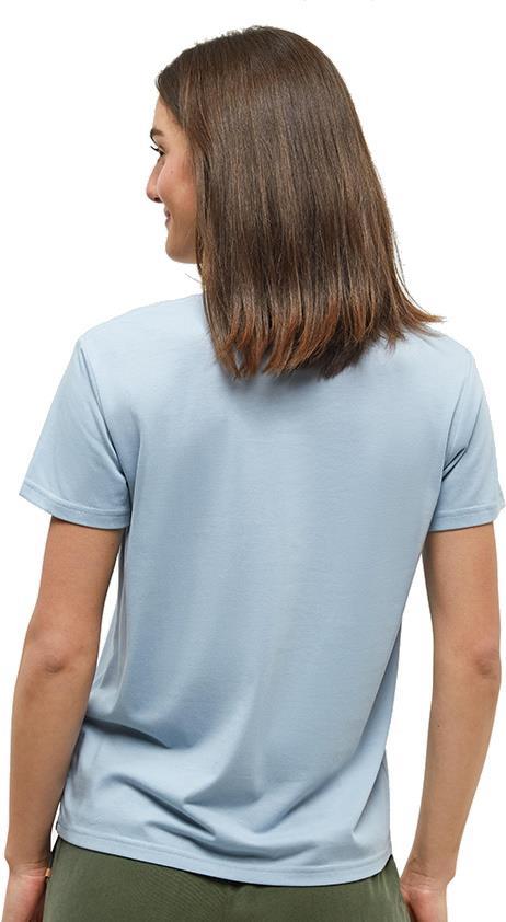 Tentree Clifftop T-Shirt - Womens - blue haze / meteorite black 1