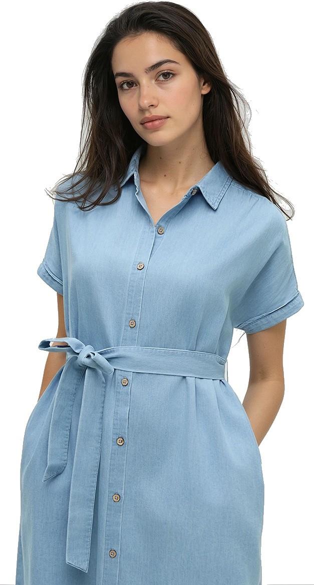 Tern Dress - light wash 1