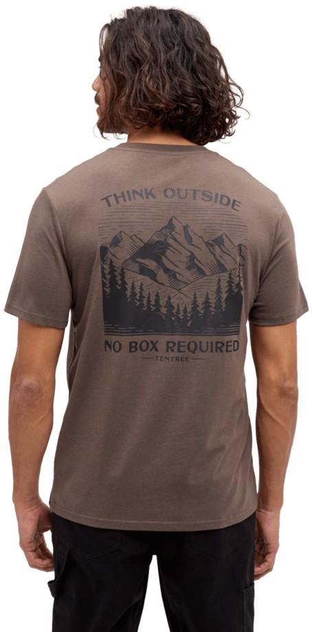 Think Outside T-Shirt - Mens - ashwood / meteorite black 1