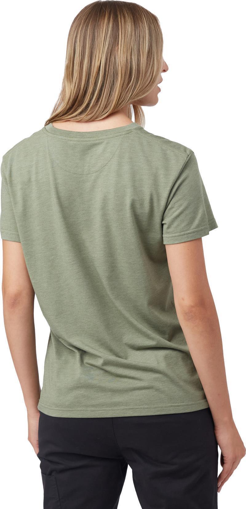 To The Mountains T-Shirt - Womens - lichen green heather 1
