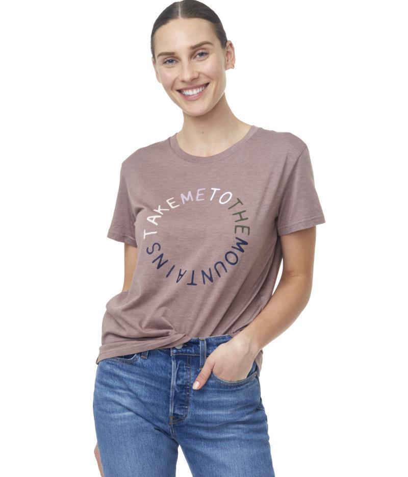 To The Mountains T-Shirt - Womens - twilight mauve heather 1