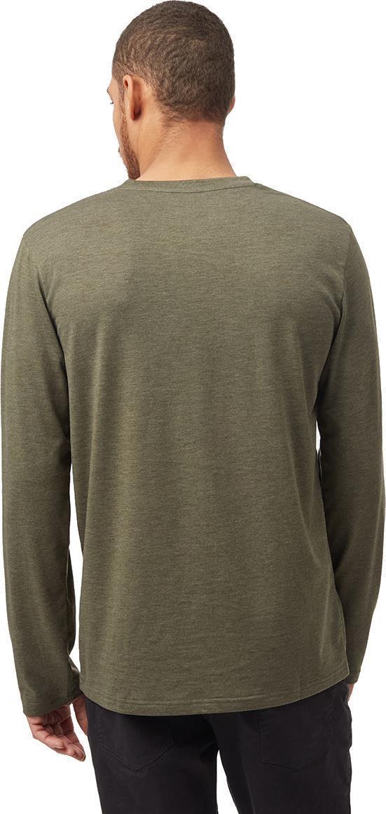 TreeBlend Classic LS - Mens - Olive Night Green Heather 2