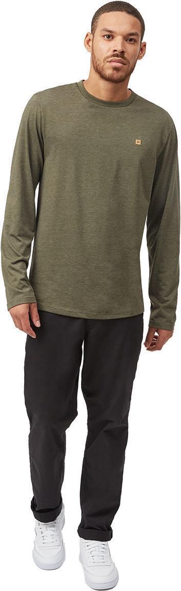 TreeBlend Classic LS - Mens - Olive Night Green Heather 3