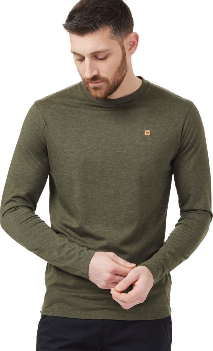TreeBlend Classic LS - Mens - olive night green heather 1