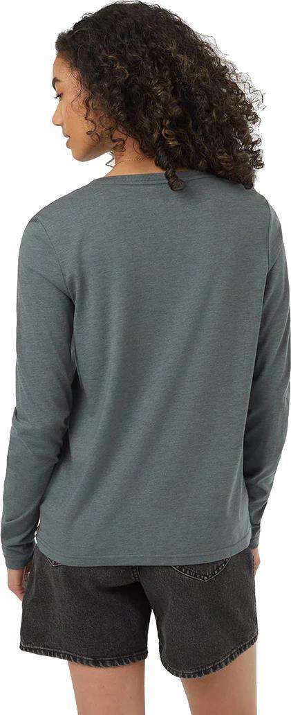 TreeBlend LS T-Shirt - Womens - Light Urban Green Heather 2
